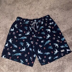 SAXX Oh Bouy 2N1 Volley 7” Swim Shorts sz Large